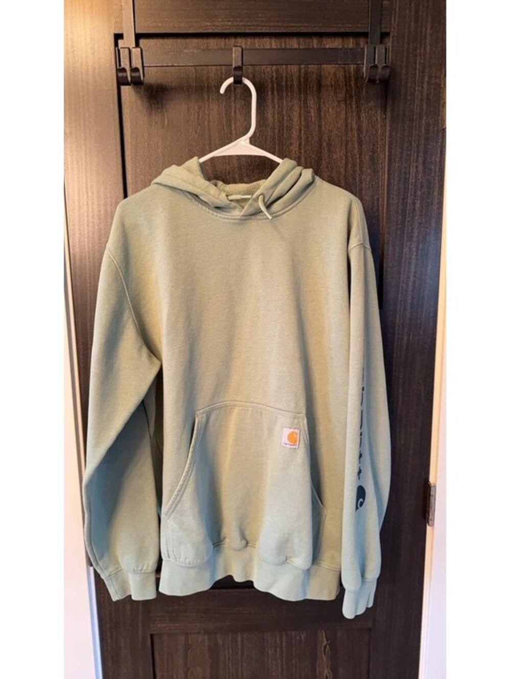 Carhartt Loose Fit Hoodie in Sage Green Large